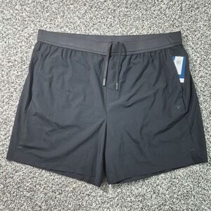 Old Navy Mens Shorts Size XXL Protrain Go Dry Black Athleisure Work Out Casual